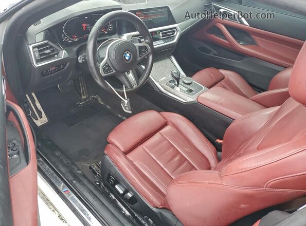 WBA73AP03MCG86802 2021 BMW 4 SERIES White Dashboard view