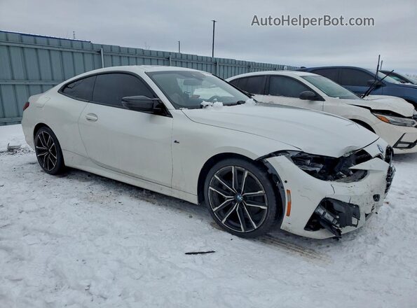 WBA73AP03MCG86802 2021 BMW 4 SERIES White Front right