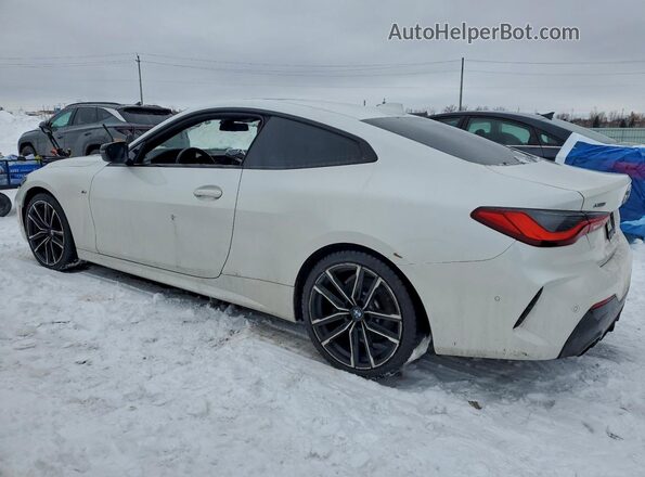 WBA73AP03MCG86802 2021 BMW 4 SERIES White Rear left
