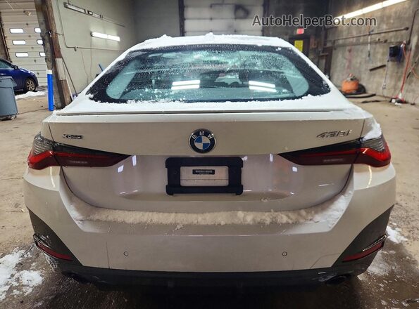 WBA73AV00PFM91923 2023 BMW 4 SERIES White Widok z tyłu