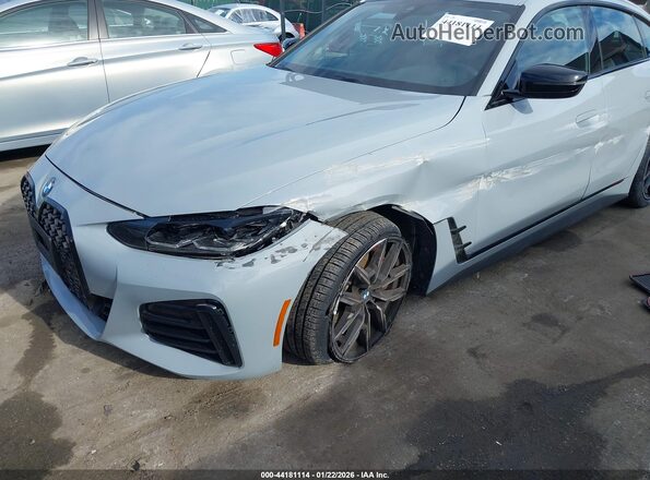 WBA73AV01PFP29634 2023 BMW 4 SERIES Gray Вид спереду