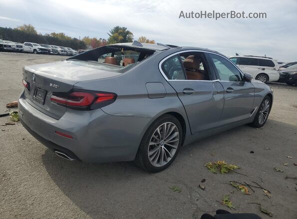 WBA73BJ02PCN56316 2023 BMW 5 SERIES Gray Задня права чверть