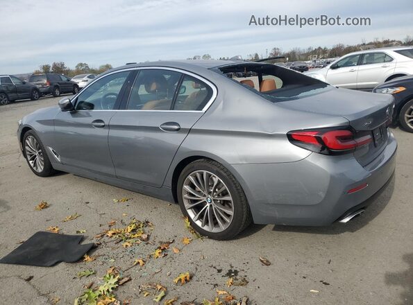 WBA73BJ02PCN56316 2023 BMW 5 SERIES Gray Задня ліва чверть