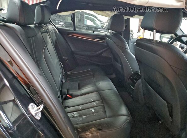 WBA73BJ05PCN00063 2023 BMW 5 SERIES Black Widok tylnych siedzeń
