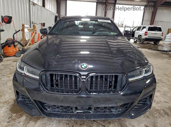 WBA73BJ05PCN00063 2023 BMW 5 SERIES Black Widok z przodu
