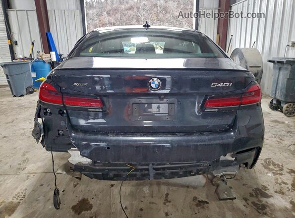 WBA73BJ05PCN00063 2023 BMW 5 SERIES Black Widok z tyłu