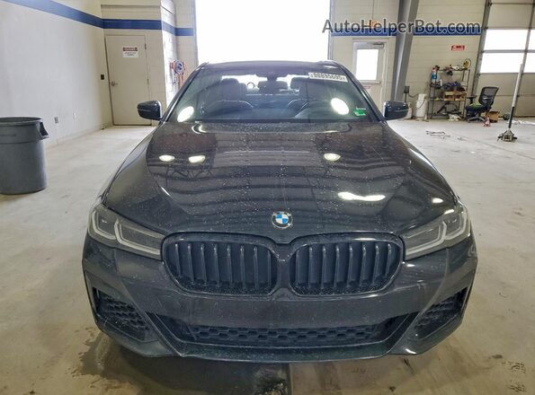 WBA73BJ06PCL24513 2023 BMW 5 SERIES Black Front view
