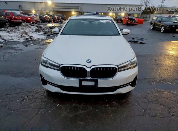 WBA73BJ07NWX50576 2022 BMW 5 SERIES White Vista frontal
