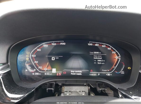 WBA73BJ09NWX72417 2022 BMW 5 SERIES Белый Вид задних сидений
