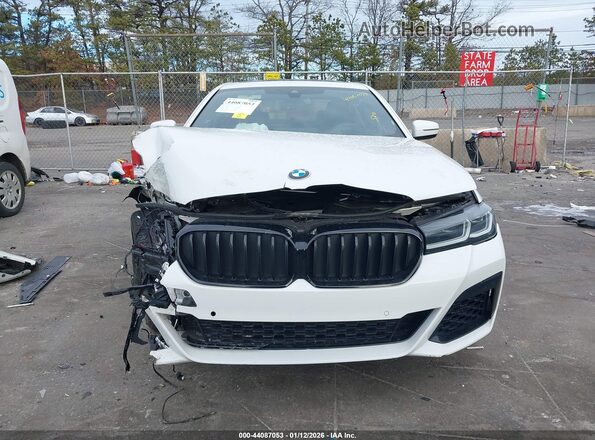 WBA73BJ09NWX72417 2022 BMW 5 SERIES Белый Вид щитка приборов