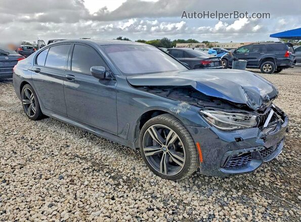 WBA7B0C53GG526850 2016 BMW 7 SERIES Gray Delantero derecho
