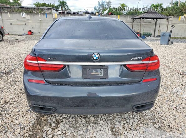 WBA7B0C53GG526850 2016 BMW 7 SERIES Gray Vista trasera