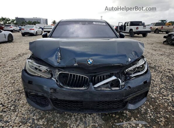 WBA7B0C53GG526850 2016 BMW 7 SERIES Gray Vista frontal