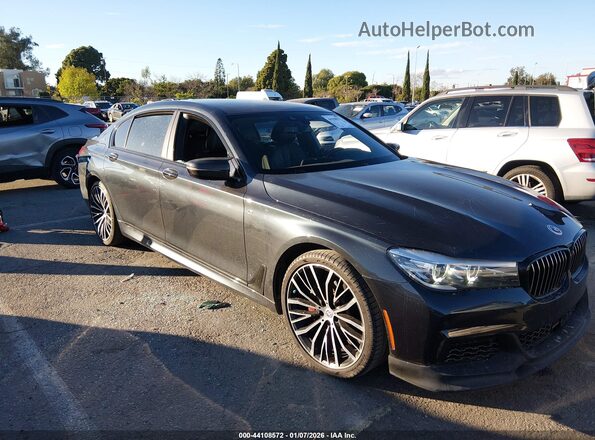 WBA7E2C50JB214962 2018 BMW 7 SERIES Black Vista frontal
