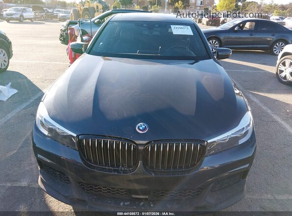 WBA7E2C50JB214962 2018 BMW 7 SERIES Black Vista del cuadro de instrumentos