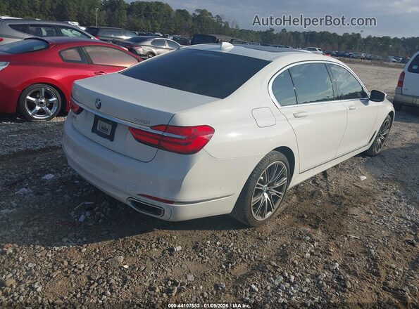 WBA7E2C55KB216501 2019 BMW 7 SERIES White Rear right