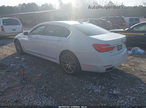 WBA7E2C55KB216501 2019 BMW 7 SERIES White Rear left