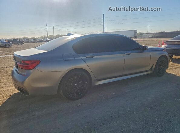 WBA7E2C58KB218131 2019 BMW 7 SERIES Silver უკანა მარჯვენა