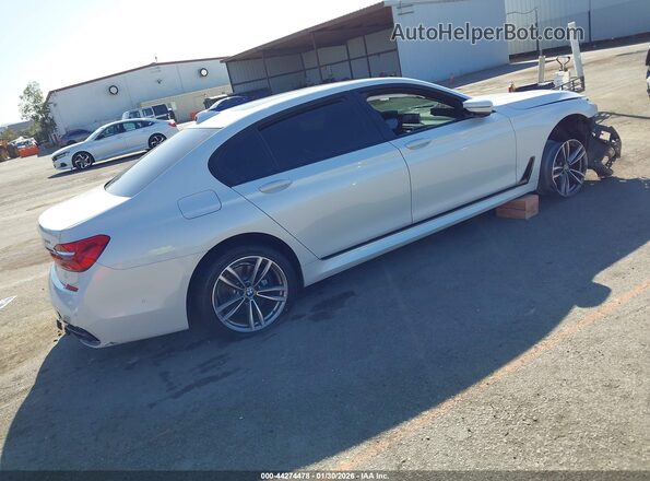 WBA7E2C58KB454326 2019 BMW 7 SERIES White Tył prawy