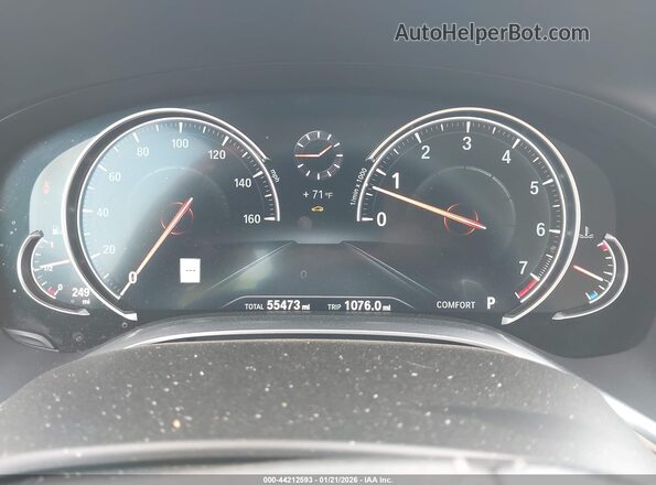 WBA7E2C5XGG738468 2016 BMW 7 SERIES Серый Вид задних сидений