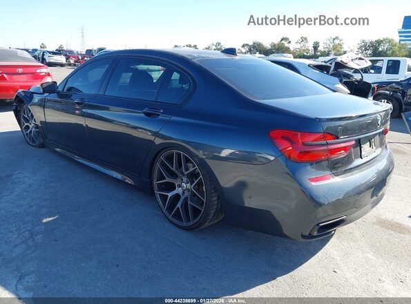 WBA7E2C5XHG739749 2017 BMW 7 SERIES Black Задня ліва чверть