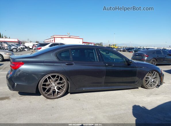 WBA7E2C5XHG739749 2017 BMW 7 SERIES Black Панорамний вид салону 360°