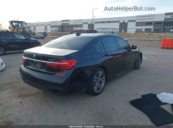 WBA7F0C52JGM22930 2018 BMW 7 SERIES Black Trasero derecho