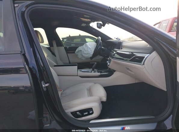 WBA7F0C52JGM22930 2018 BMW 7 SERIES Black Vista interior delantera