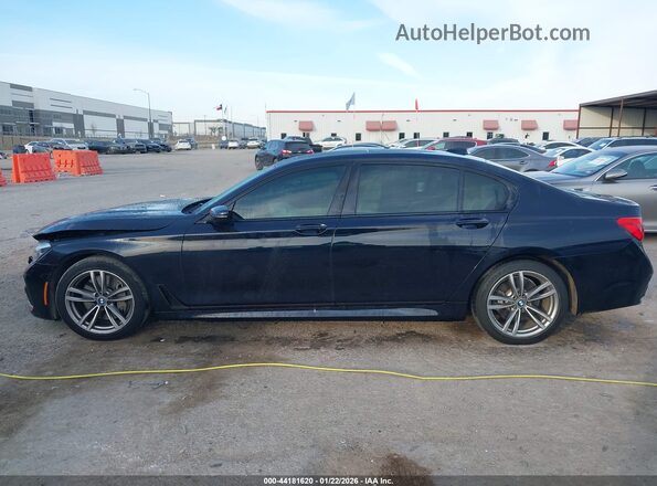 WBA7F0C52JGM22930 2018 BMW 7 SERIES Black Vista interior de 360 grados