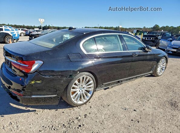 WBA7F0C5XKGM25981 2019 BMW 7 SERIES Black უკანა მარჯვენა