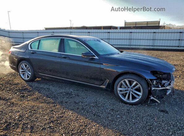 WBA7F2C52GG419109 2016 BMW 7 SERIES Black წინა მარჯვენა