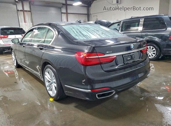 WBA7F2C55JG423923 2018 BMW 7 SERIES Black Задня ліва чверть