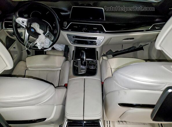 WBA7F2C58KB239588 2019 BMW ALPINA Silver Առջևի վահանակի տեսք