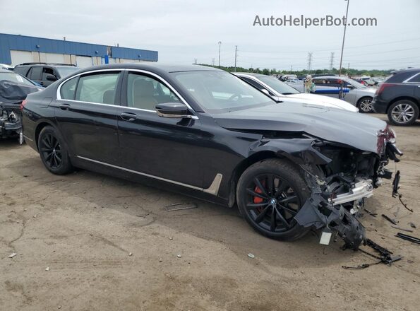 WBA7F2C59KB240751 2019 BMW 7 SERIES Black წინა მარჯვენა
