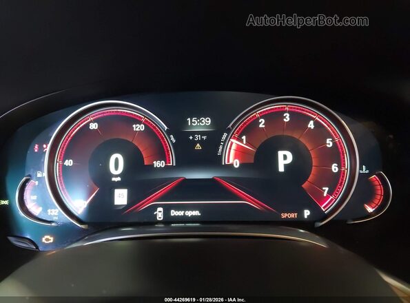 WBA7F2C5XGG418385 2016 BMW 7 SERIES Gray Vista de los asientos traseros