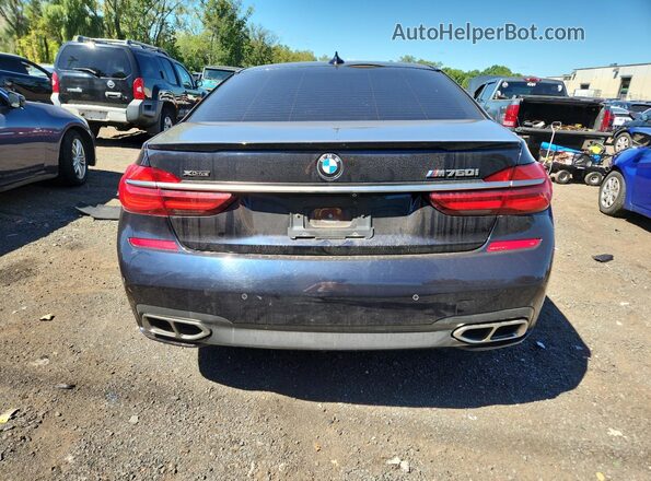 WBA7H6C31HG614426 2017 BMW M6 Blue Vista trasera