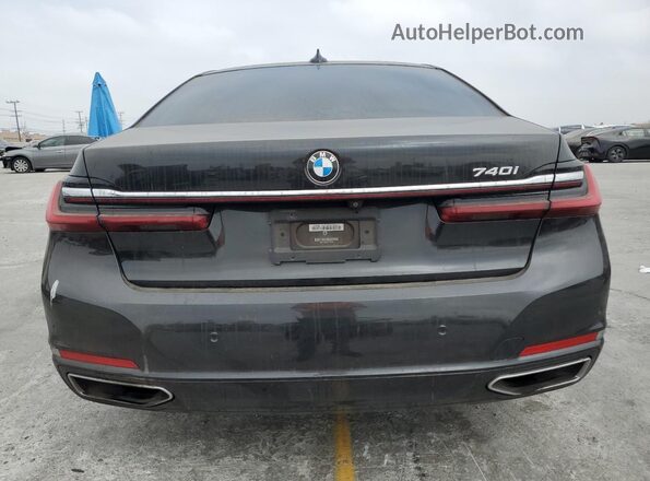 WBA7T2C02LGL17252 2020 BMW 7 SERIES Черный Вид сзади