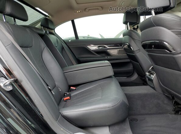 WBA7T2C02LGL17252 2020 BMW 7 SERIES Черный Вид задних сидений