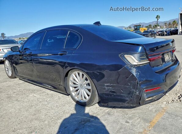 WBA7T2C03LCD47127 2020 BMW 7 SERIES Black Հետևի ձախ