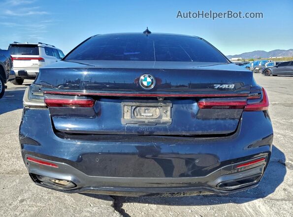 WBA7T2C03LCD47127 2020 BMW 7 SERIES Black Հետևի տեսք