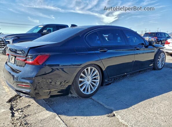 WBA7T2C03LCD47127 2020 BMW 7 SERIES Black Հետևի աջ