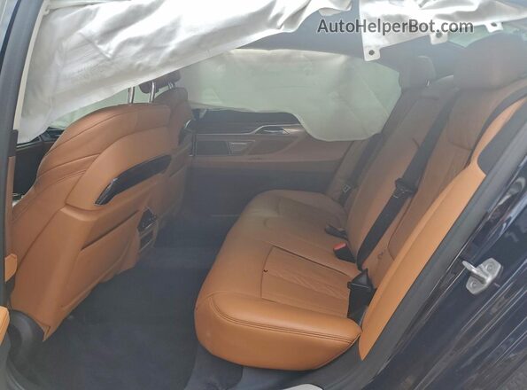 WBA7T2C04MCG08492 2021 BMW 7 SERIES Blue Вид задніх сидінь