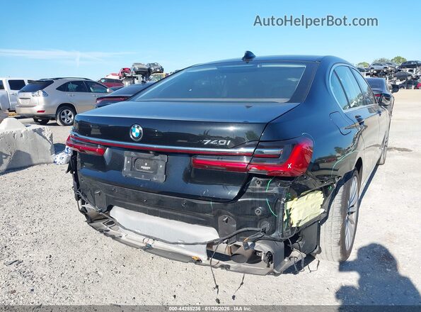 WBA7T2C07NCH74247 2022 BMW 7 SERIES Black Front view