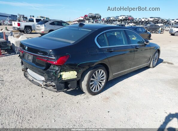 WBA7T2C07NCH74247 2022 BMW 7 SERIES Black Rear right