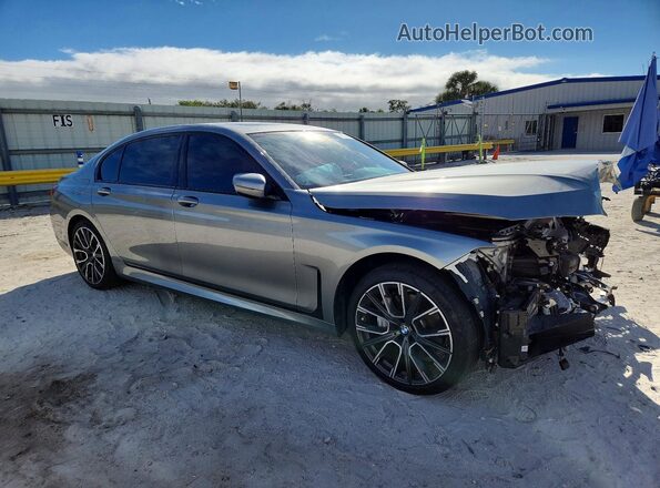 WBA7T2C08LCD35703 2020 BMW 7 SERIES Silver Front right