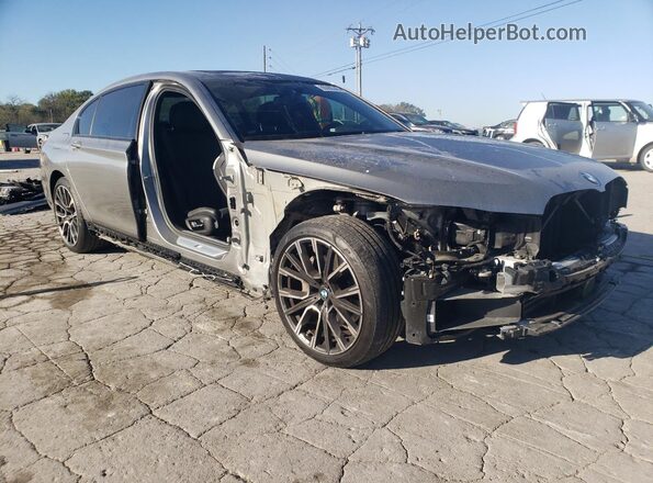 WBA7T2C08MCG50065 2021 BMW 7 SERIES Серый Передняя правая четверть