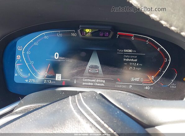 WBA7U2C03MCE90660 2021 BMW 7 SERIES Black Հետևի նստատեղերի տեսք