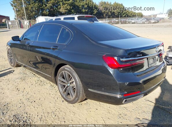 WBA7U2C03MCE90660 2021 BMW 7 SERIES Black Հետևի ձախ