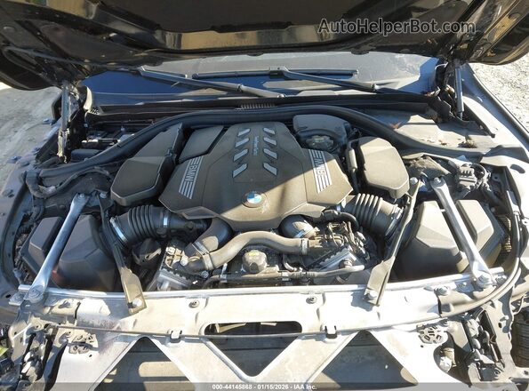 WBA7U2C03MCE90660 2021 BMW 7 SERIES Black Հետևի տեսք