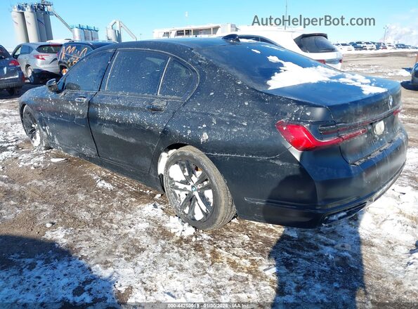 WBA7U2C04MCF85969 2021 BMW 7 SERIES Black Задня ліва чверть